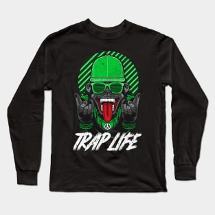 Trap Life - Hiphop/Trap Music Long Sleeve T-Shirt